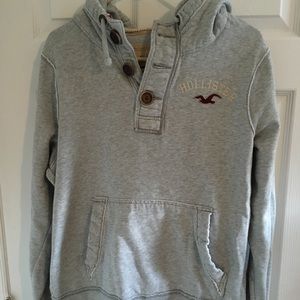 Grey Hollister Hoodie